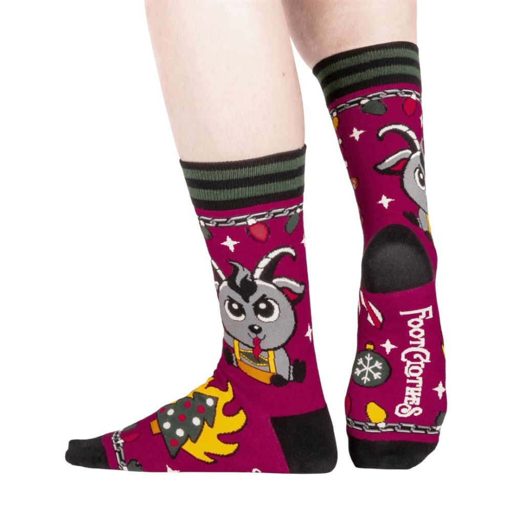 Footclothes - Kwampus Sokken - Bordeaux rood